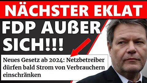 Neuer Beschluss: Habeck will ab 2024 Strom rationieren!@Krissy Rieger🙈