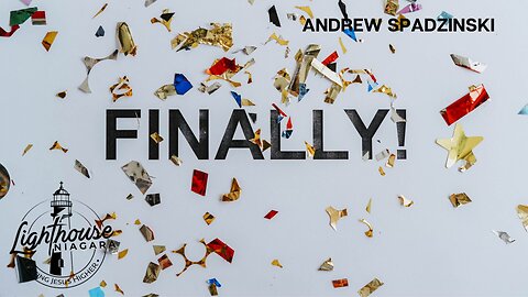 Finally - Andrew Spadzinski