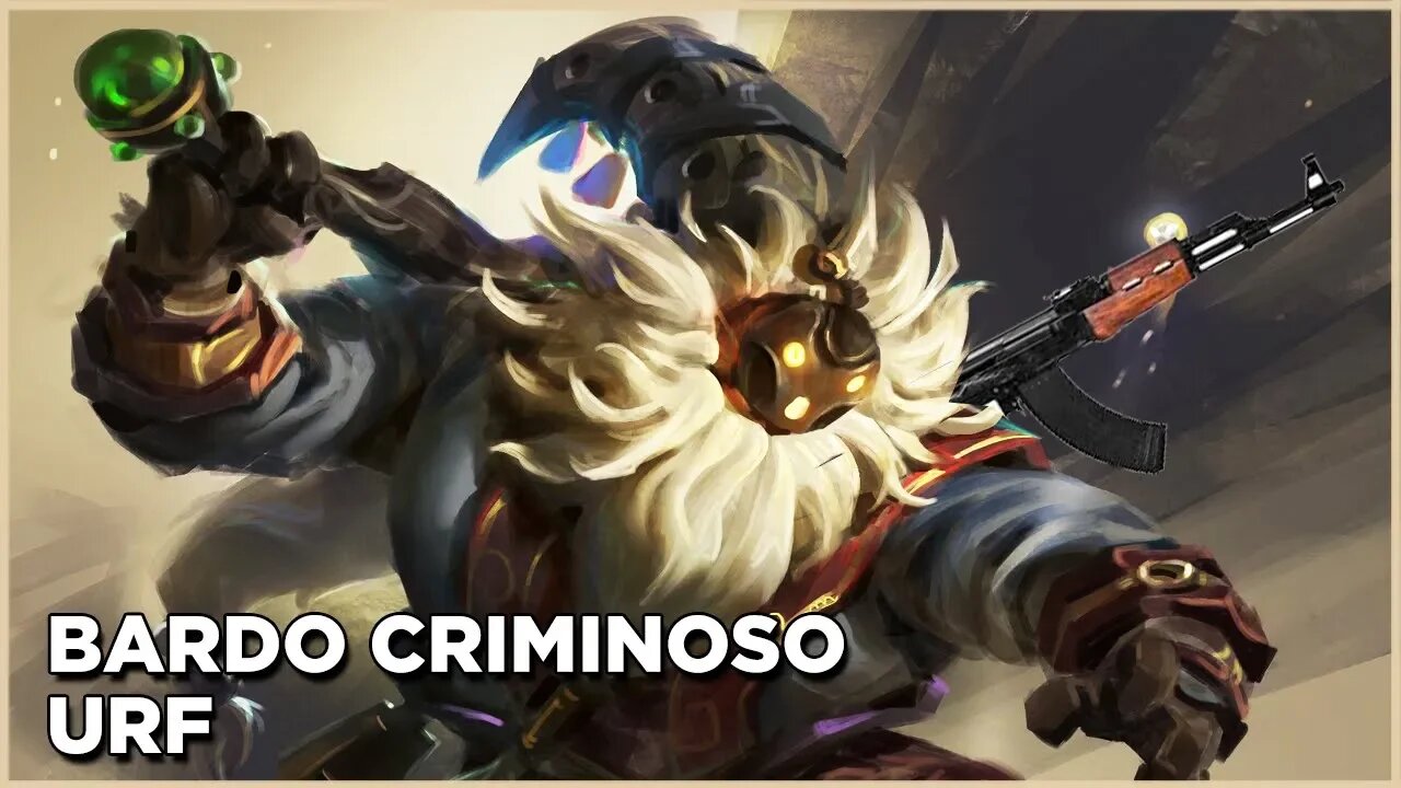 BARDO full AP no URF - O BARDO mais CRIMINOSO do LOL