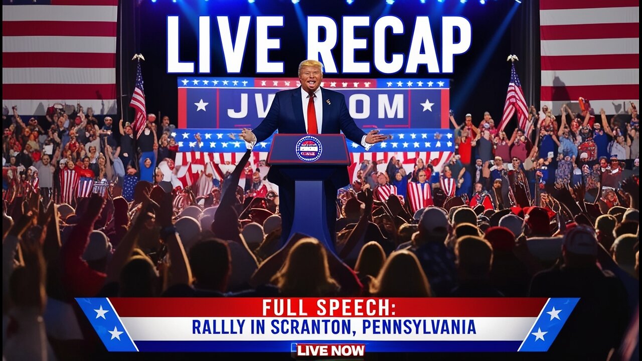 Live Recap of FULL SPEECH: Donald Trump Rally in Scranton, Pennsylvania | Live NOW from FOX