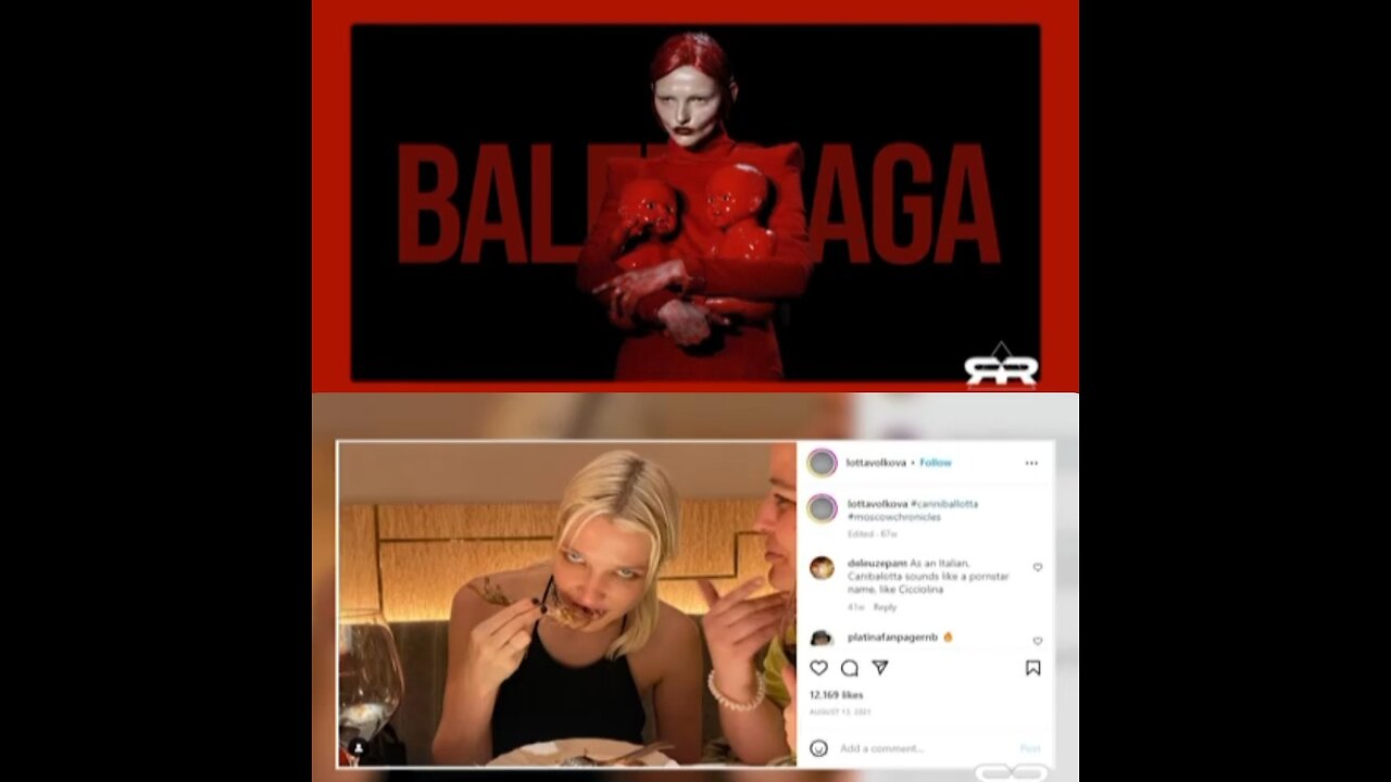 PAY ATTENTION of the Balenciaga Satanic Psyop