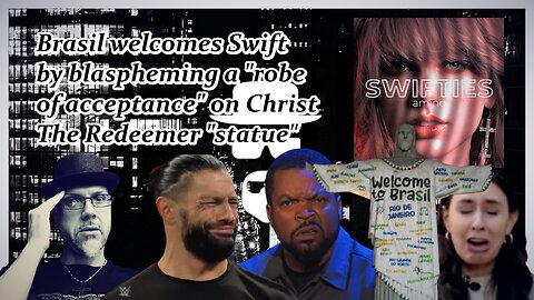 A "SWIFTY ROBED" CHRIST STATUE???