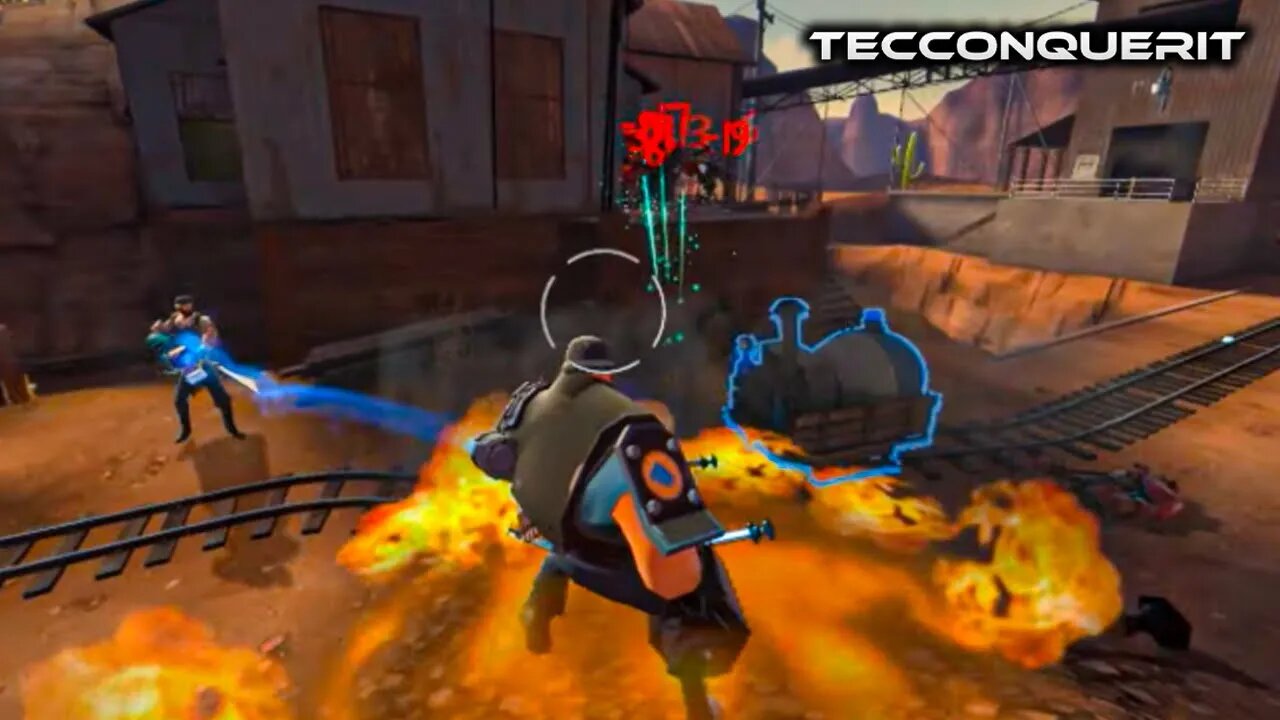Ripped through those defenses like nothing in Team Fortress 2