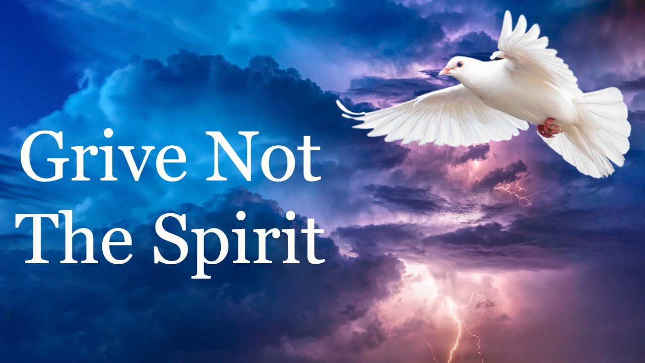 Grieve Not The Holy Spirit Rev Carroll Miller Stonboro Camp Meeting Holiness Revival Preaching