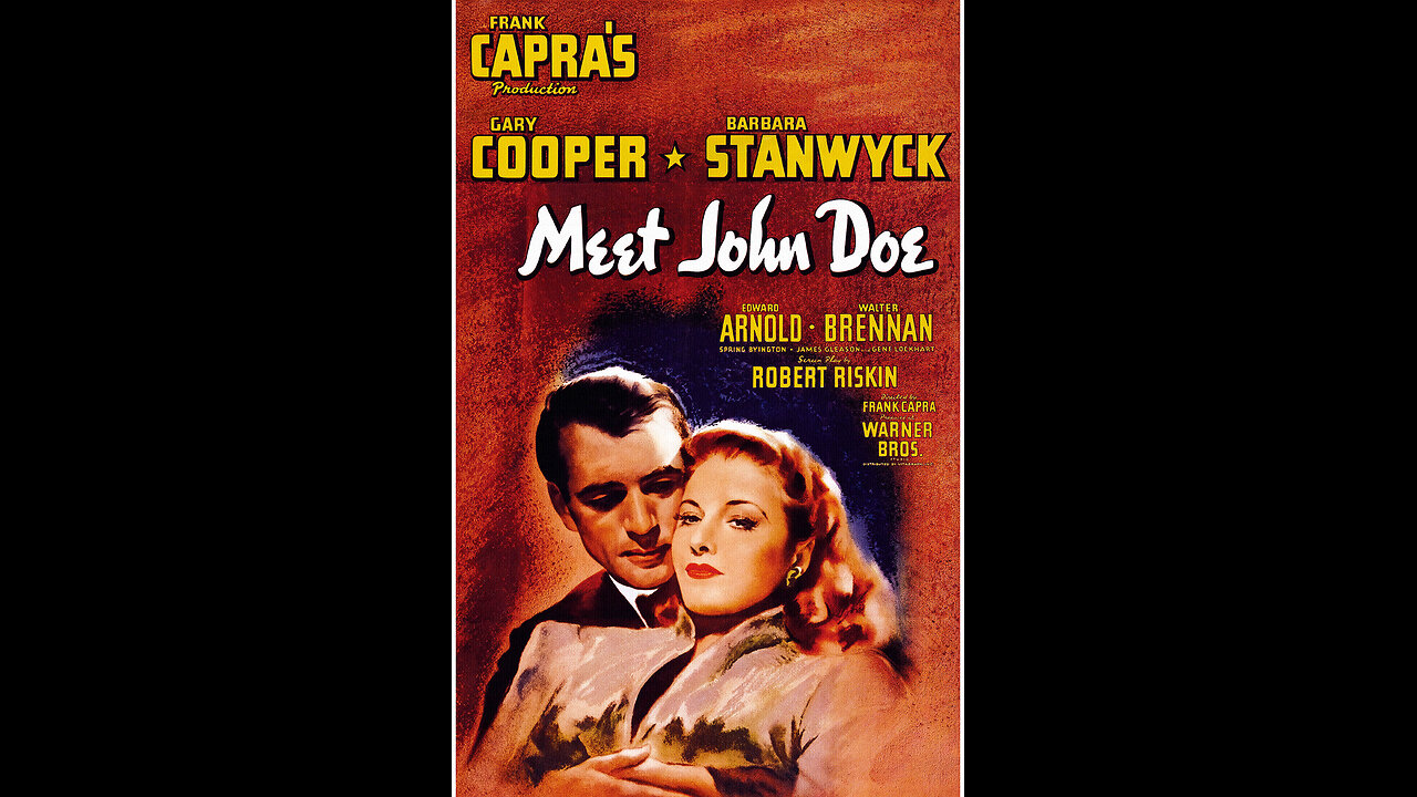 “ARRIVA JOHN DOE” con Gary COOPER e Barbara STANWYCK = Regia di Frank CAPRA = 🛑#DOPO AVERCI PROVOCATO OGNI POSSIBILE, CRUDELE ED INGIUSTO PATIMENTO PRESTO CAPIRANNO -FINALMENTE- CHE PISCIARE CONTROVENTO È... ROBA DA MALATI DI MENTE?!😂😂😂