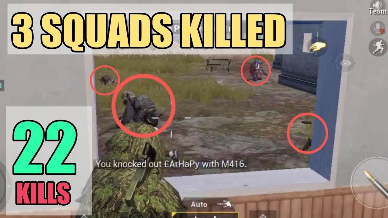 Squad Elimination | SOLO SQUAD | 22 KILLS | PUBG Mobile