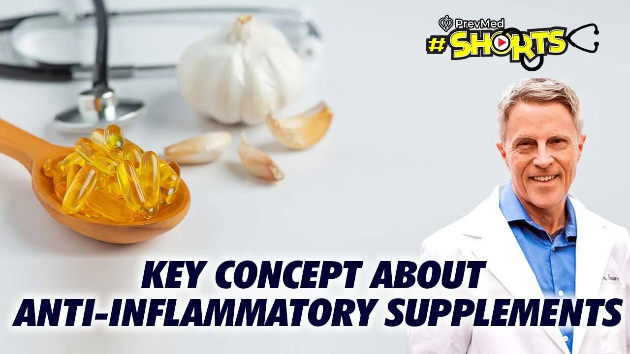 #SHORTS Key concept about anti inflammatory supplements