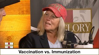 Vaccination versus Immunization