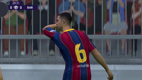 PES 2021: BENEVENTO vs BARCELONA | Entretenimiento Digital 3.0