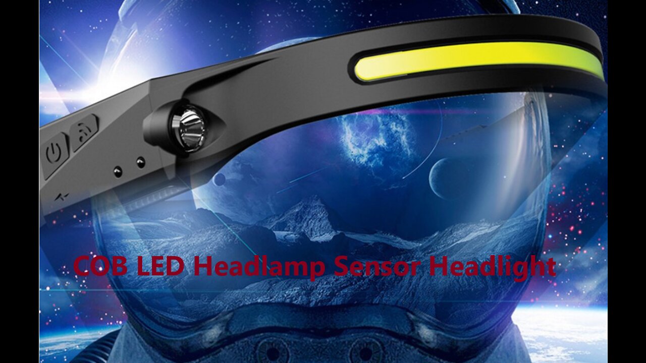 COB LED Headlamp Sensor Headlight