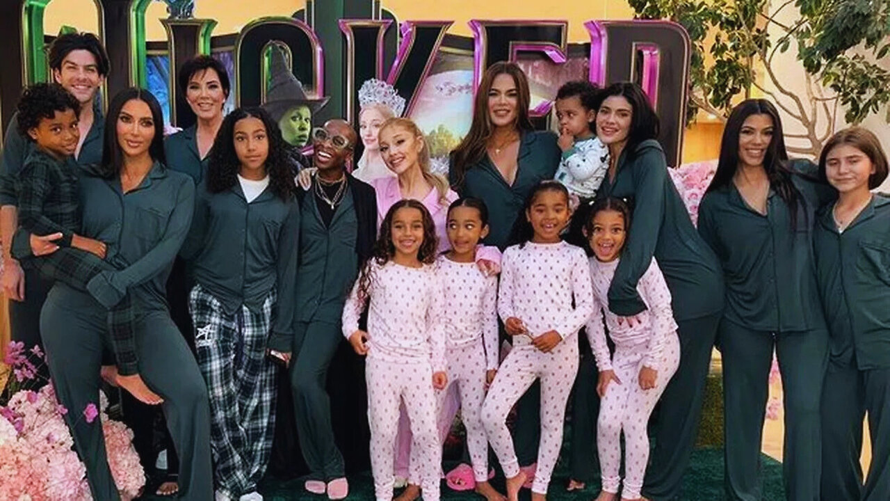 Ariana Grande & Cynthia Erivo Host a Magical 'Wicked' Screening for the Kardashian-Jenner Family!