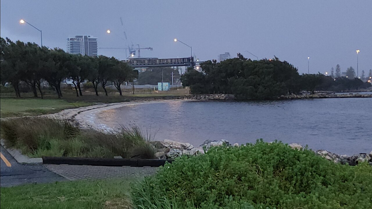 Swan River, Perth, Jet Ski boat ramp morning