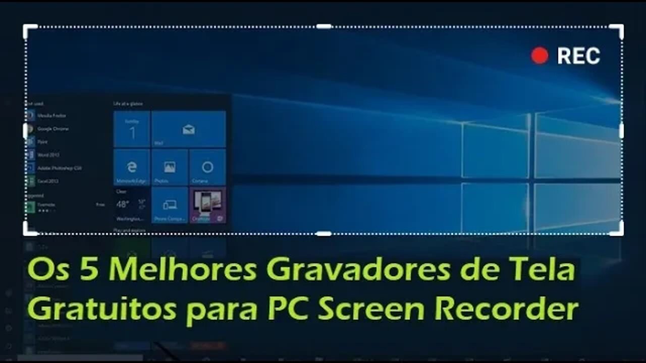 🎥🔴 Qual o Melhor Gravador de Tela Para Pc Screen Recorder Gratuito Para PC Windows Gravar Tela do PC