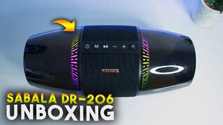 Caixa de Som Sabala DR-206, com 20W e design diferenciado! Unboxing e detalhes