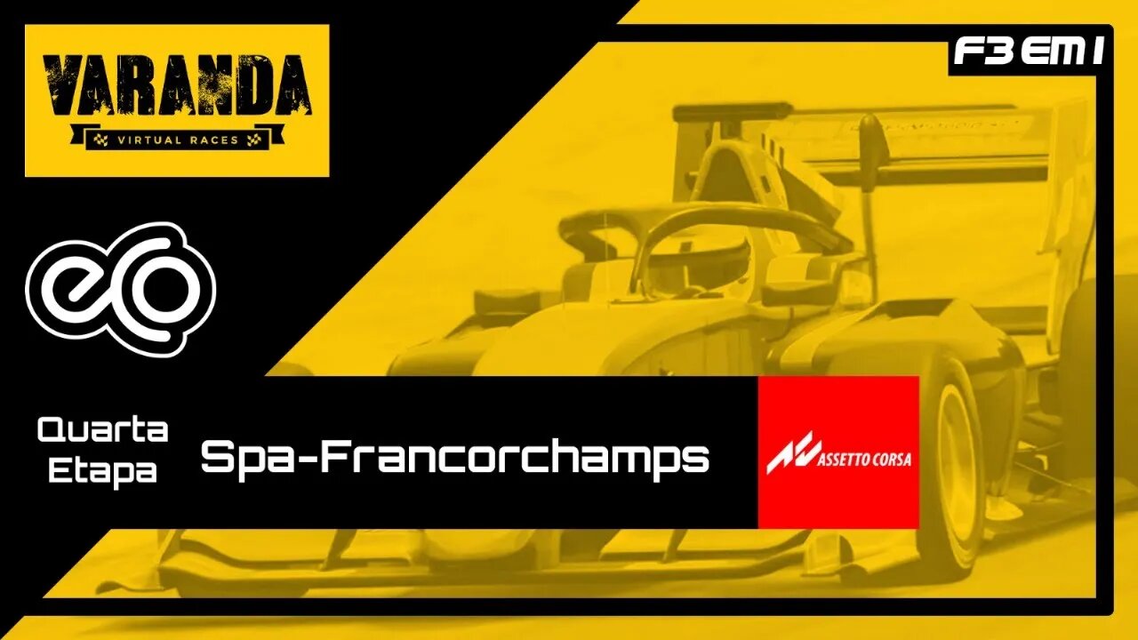 4ª Etapa Campeonato F3 EM 1 - SPA (ECO e-Sports Club)