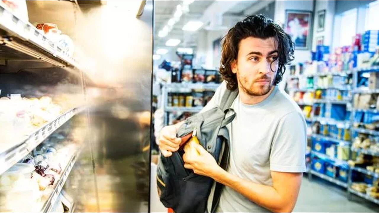 Guy OPENLY STEALS from GAS STATION in front of EMPLOYEES!