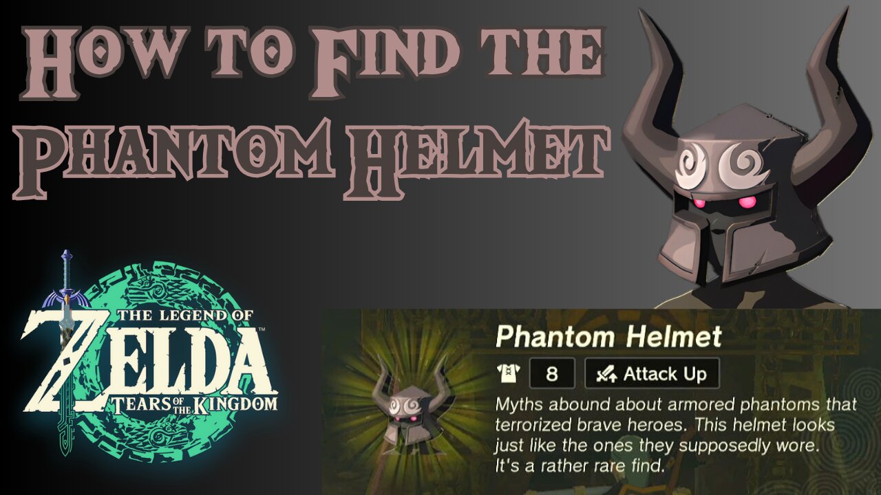 How to Find the Phantom Helmet in The Legend of Zelda: Tears of the Kingdom!!! #totk