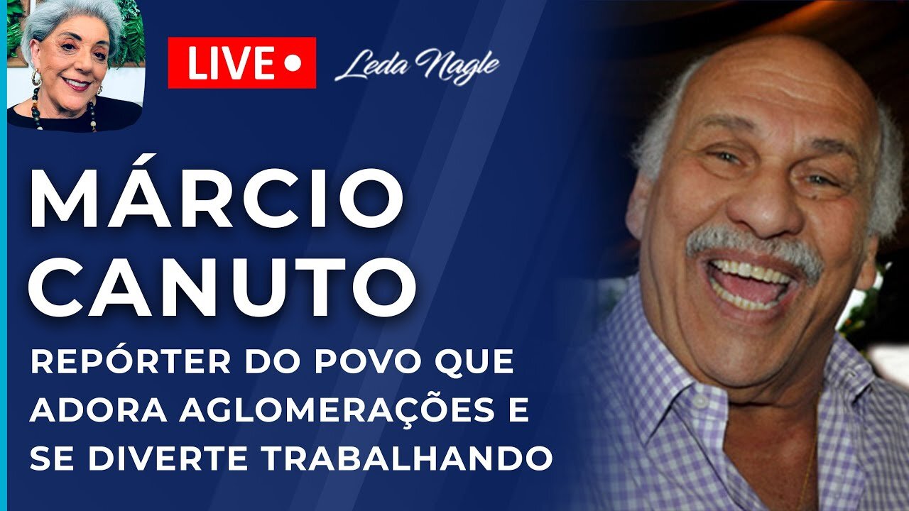 Márcio canuto: repórter do povo que adora aglomerações e se diverte trabalhando