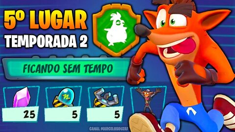 Crash On The Run | Prêmios da Temporada 2 | Ficando Sem Tempo