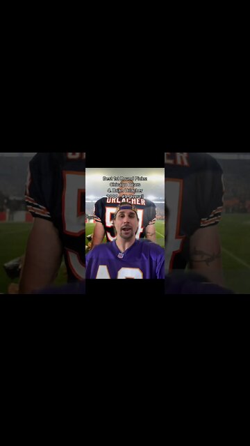 BRIAN URLACHER BEST DRAFT PICK EVER #shorts