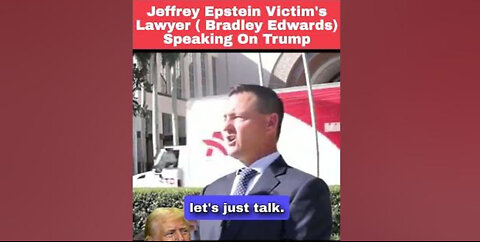 Jeffrey Epstein Victim's Lawyer Speak On Donald Trump