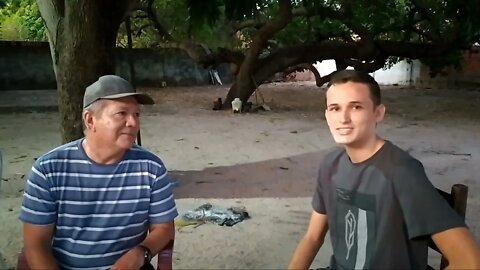 POETA CARLOS GALENO ME DEU UM PRESENTE INCRÍVEL EM PARNAÍBA