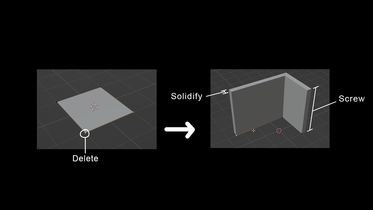 02. HOW TO MODEL PARAMETRIC WALLS IN BLENDER