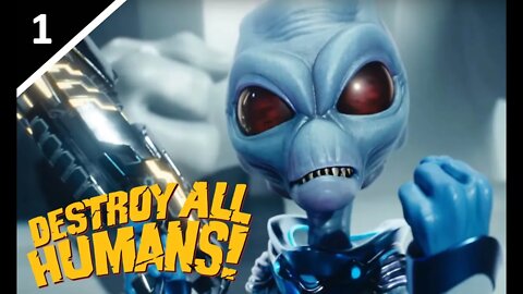 Let's Check Out - Destroy All Humans! [2020 Remake] l Part 1 [Live]