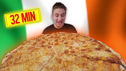 Eating The World's Largest Pizza In Ireland (Gone Wrong) - Deleted Stevewilldoit Video