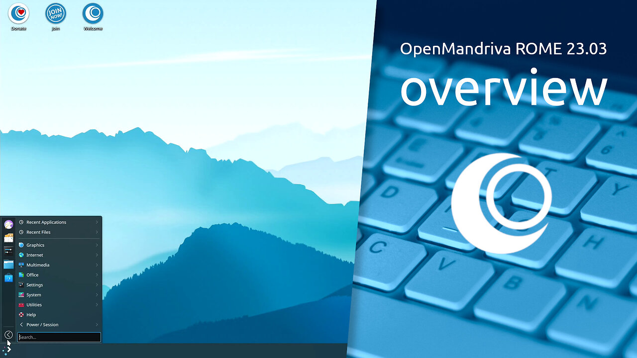 OpenMandriva Lx ROME 23.03 overview | ROME, the OpenMandriva rolling edition