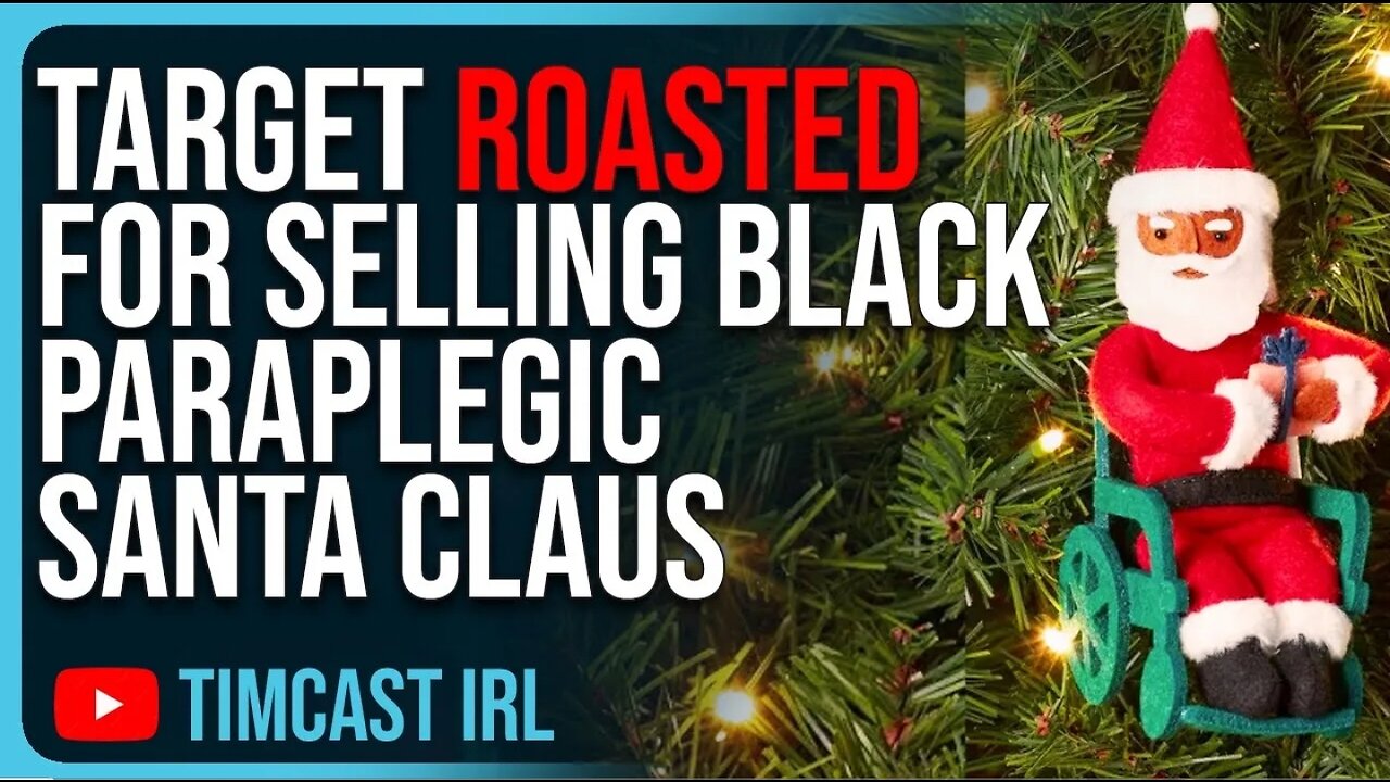 Target ROASTED For Selling Black Paraplegic SANTA CLAUS in Wokeness Gone Mad Get Woke GO BROKE