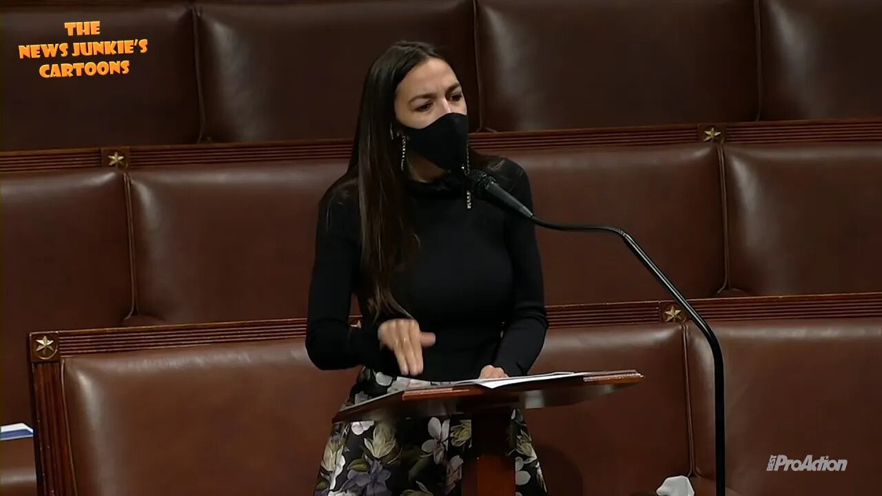 AOC calls out Mitch McConnell for breaking the Senate.