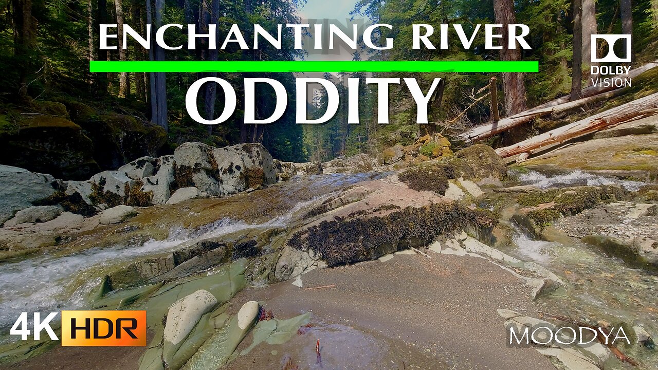 Dolby Vision HDR Video - Enchanting River Oddity - Nature Healing