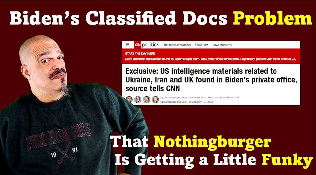 The Morning Knight LIVE! No. 980 - Biden’s Classified Docs Problem