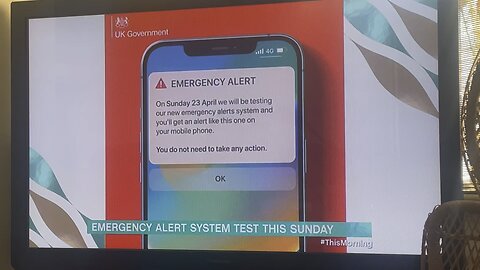 UK government forces Alarm on all Mobile Phones #england #scary #viral