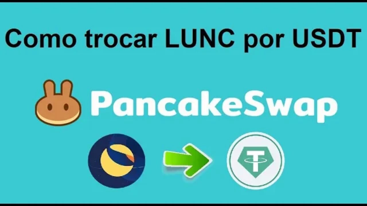 💥Como trocar LUNC por USDT na PancakeSwap💥