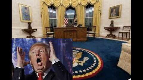 Trumps crazy Oval Office Setup(it’s insane!)