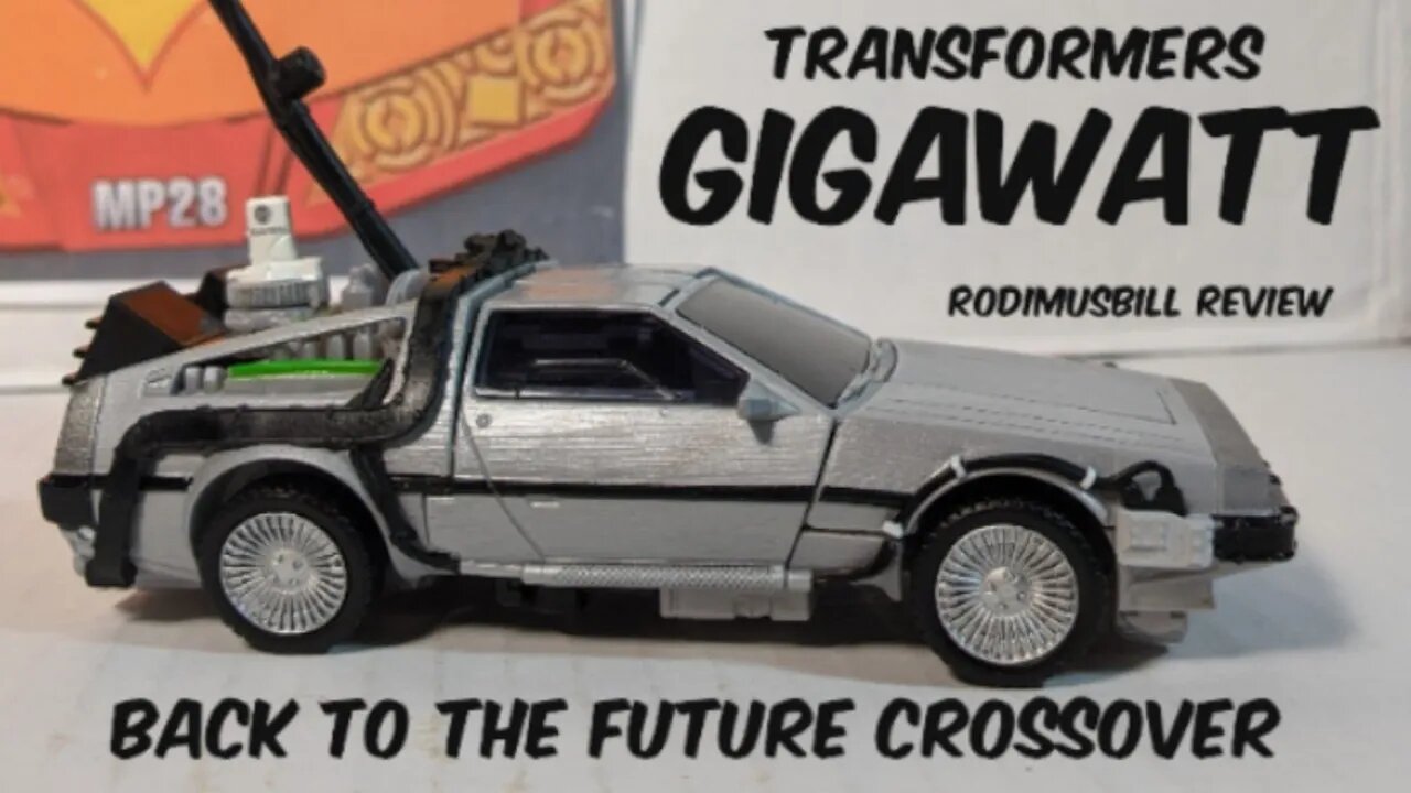 Transformers X Back To The Future (35 Edition) GIGAWATT Collaborative Figure *Rodimusbill Review*