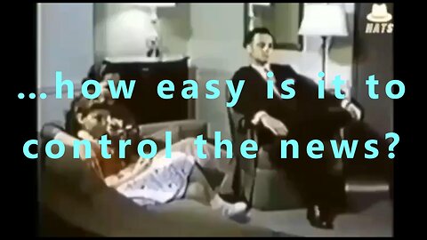 …how easy is it to control the news?