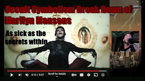 Marilyn Manson (As sick as the secrets within) Occult Symbolism Break Down