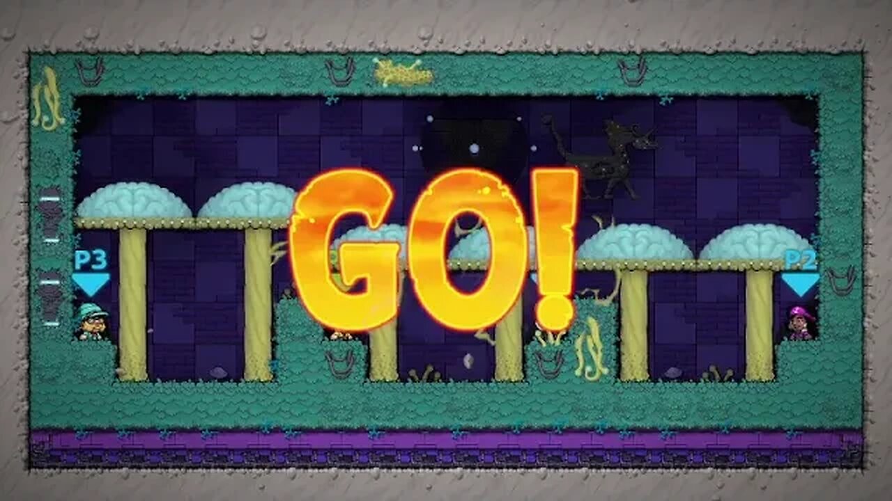 Session 2: Spelunky 2 (4 man FFA vs AI)