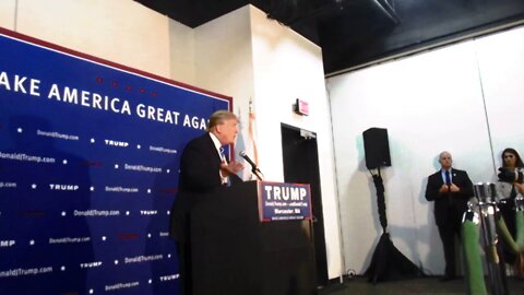 Donald Trump takes pair of question on his temperament at the DCU Center Worcester