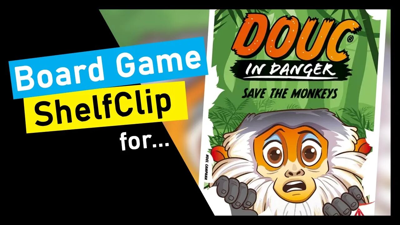 🌱ShelfClips: Douc in Danger (Short Board Game Preview)