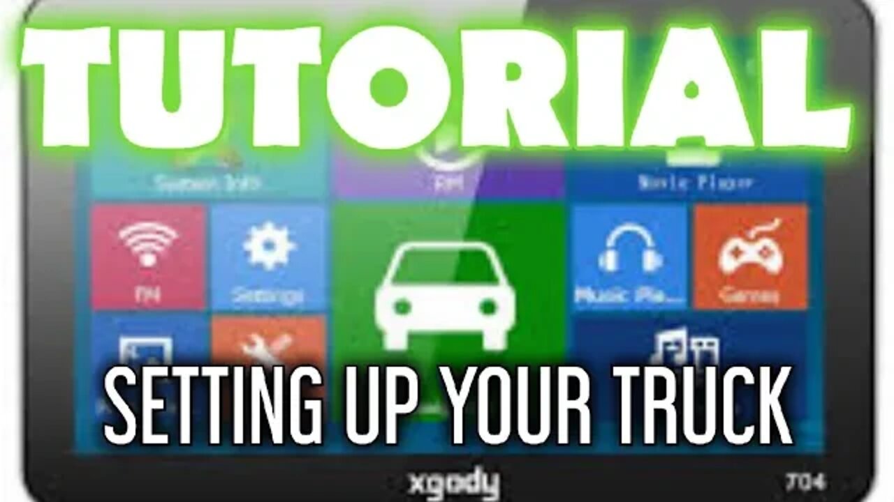 XGODY 704 Tutorial|Setting up your truck profile| Tips and tricks