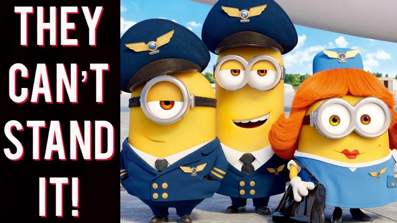 EPIC FAIL! W0KE critics HATE Minions: The Rise of Gru! They're furious it's DESTROYING Lightyear!