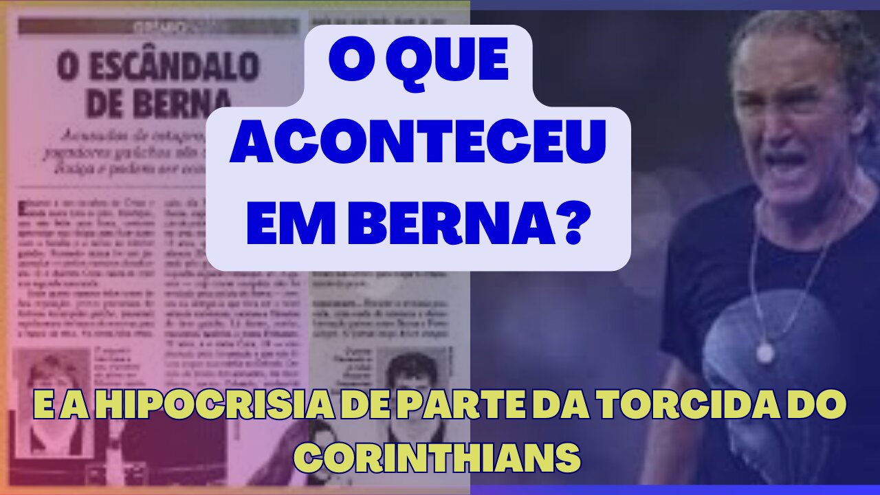A HIPOCRISIA DE PARTE DA TORCIDA DO CORINTHIANS SOBRE CUCA