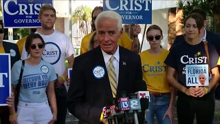 Governor's Race: Charlie Crist base at the Hilton in St. Pete