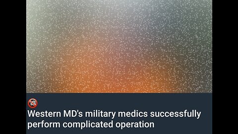 🔞 ⚠️Western MD's military medics successfully perform complicated operation
