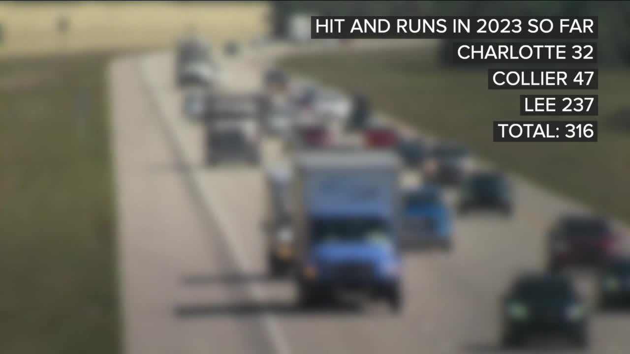 Florida Highway Patrol cruiser struck in hit-and-run crash on I-75