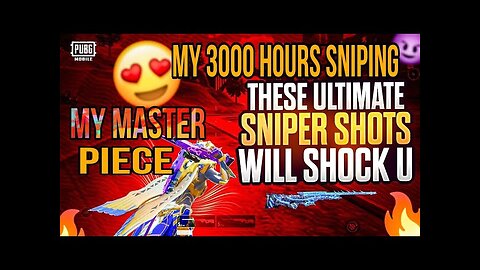 3000 hour sniping #pubg mobile #sniping #gaming